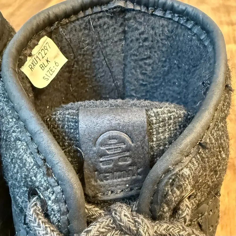 Kamik Sienna Mid 2 Duck Boots Waterproof Winter Quilted Rubber Black Women's 6